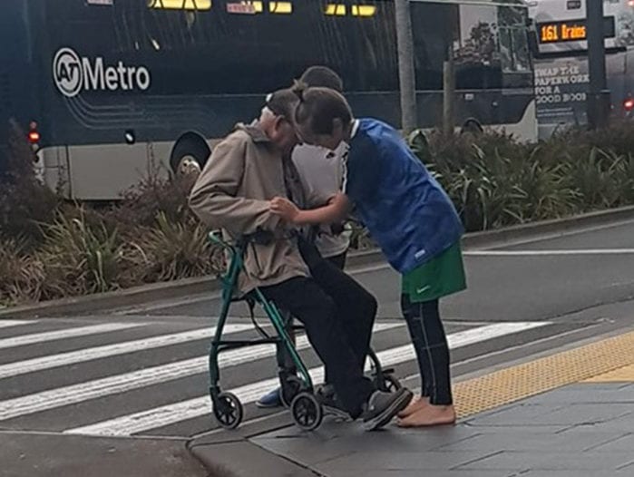 The elderly man who was helped by Pokemon Go