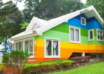 The most colorful house on any street