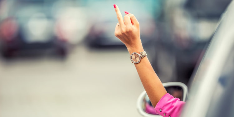 Origin of Middle Finger Gesture
