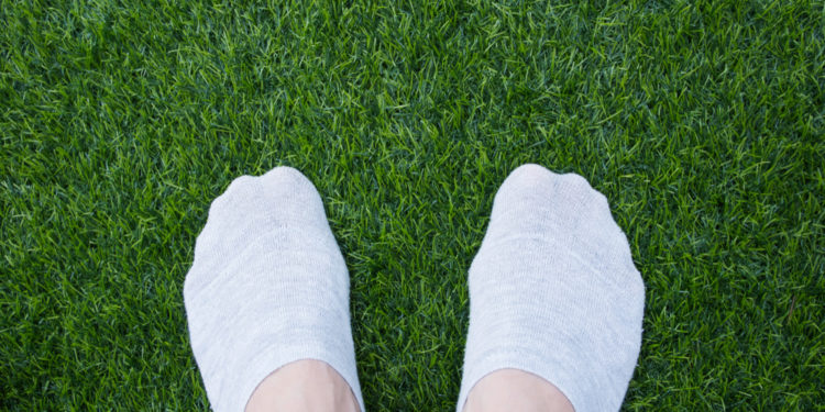 How turn regular socks to no-show socks?